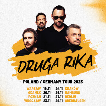 «Друга Ріка» анонсувала тур містами Польщі та Німеччини в листопаді